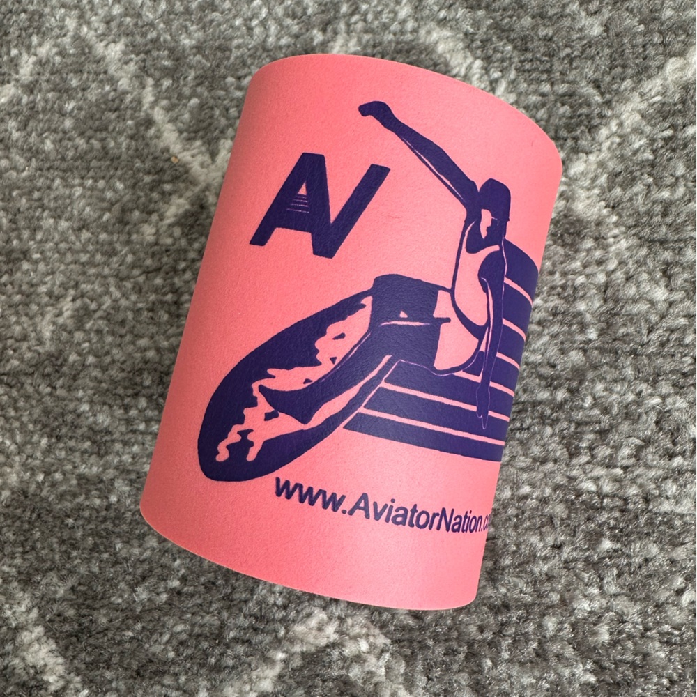 Aviator Nation Pink Koozie